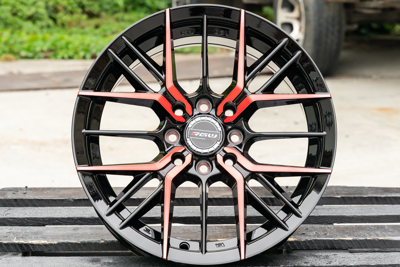 NEW! Комплект дисков RGW 05 R15 6.5j ET38 4*100/4*114.3 (T348)