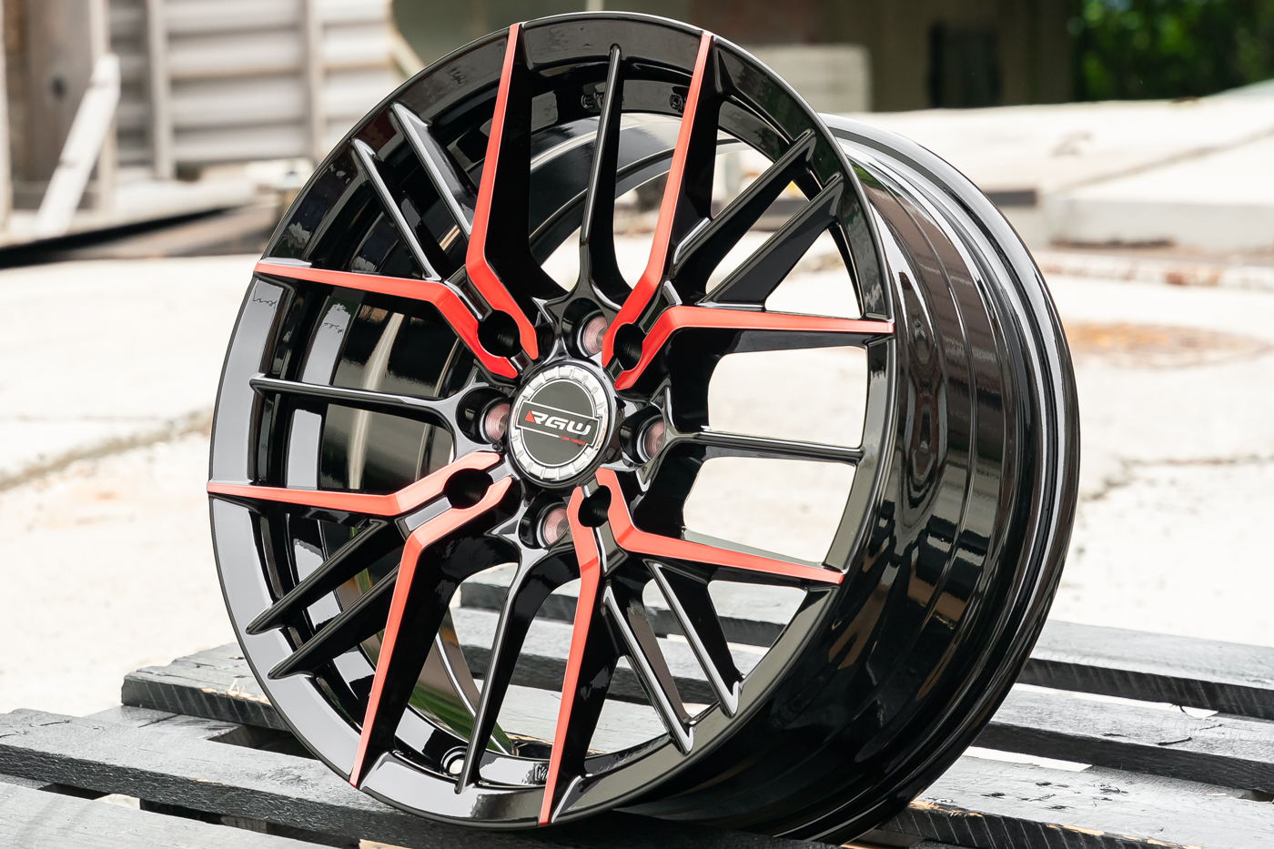 NEW! Комплект дисков RGW 05 R15 6.5j ET38 4*100/4*114.3 (T348)