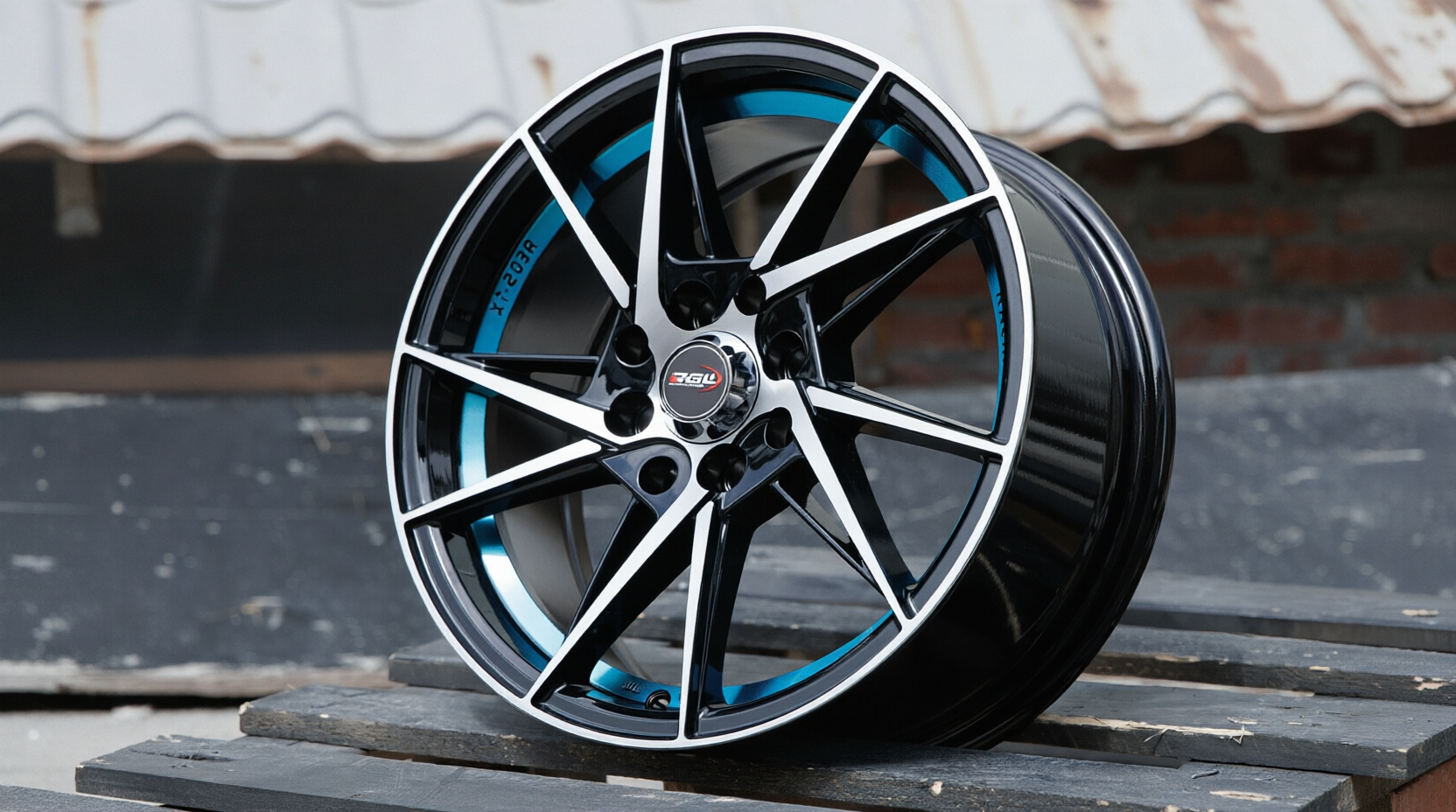 NEW! Комплект дисков RGW 5840 R15 6.5j ET38 4*100/114.3 (T203)
