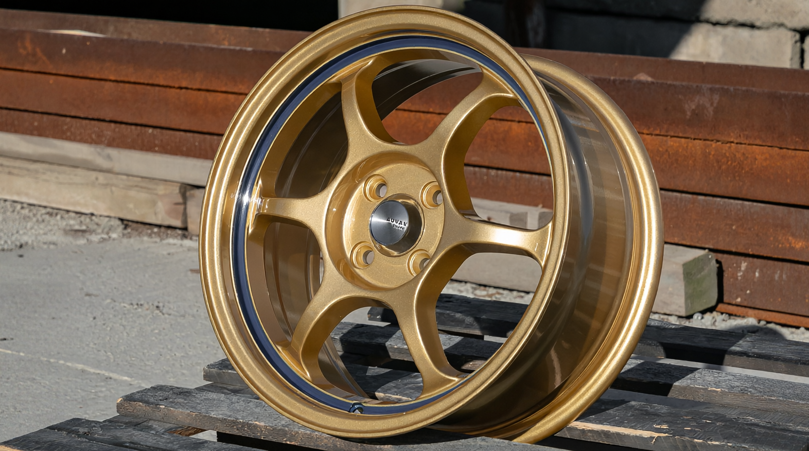 NEW! Комплект Style Advan RG R16 7.0j ET35 4*100 (E072)