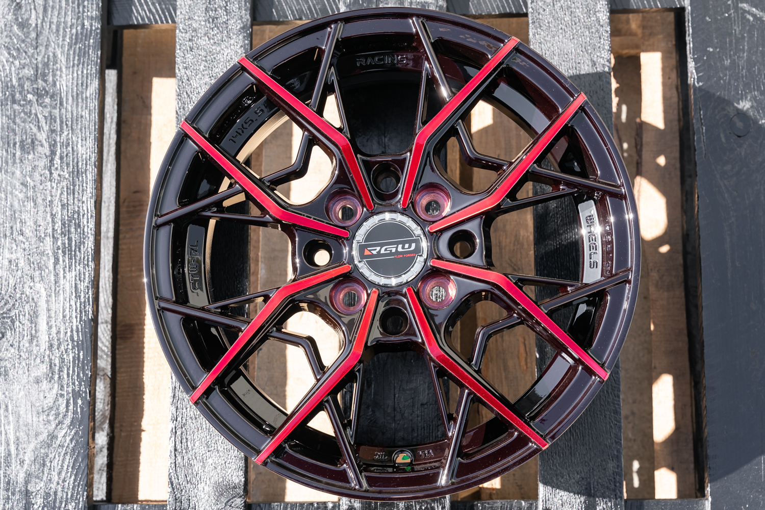 NEW! Комплект дисков RGW 03 R14 5.5j ET38 4*100/4*114.3 (T338)