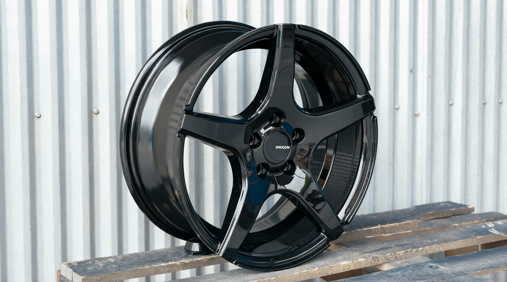 NEW! Комплект дисков Shogun H5 R16 7.0J ET35 5*100 (S204)