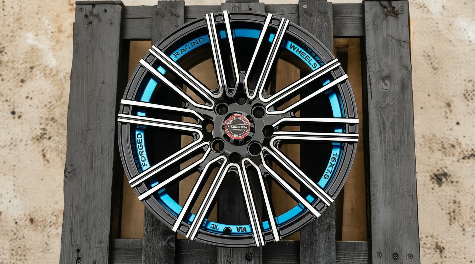 NEW! Комплект дисков RGW YL8819 R16 7.0j ET38 4*100/114.3 (T111)