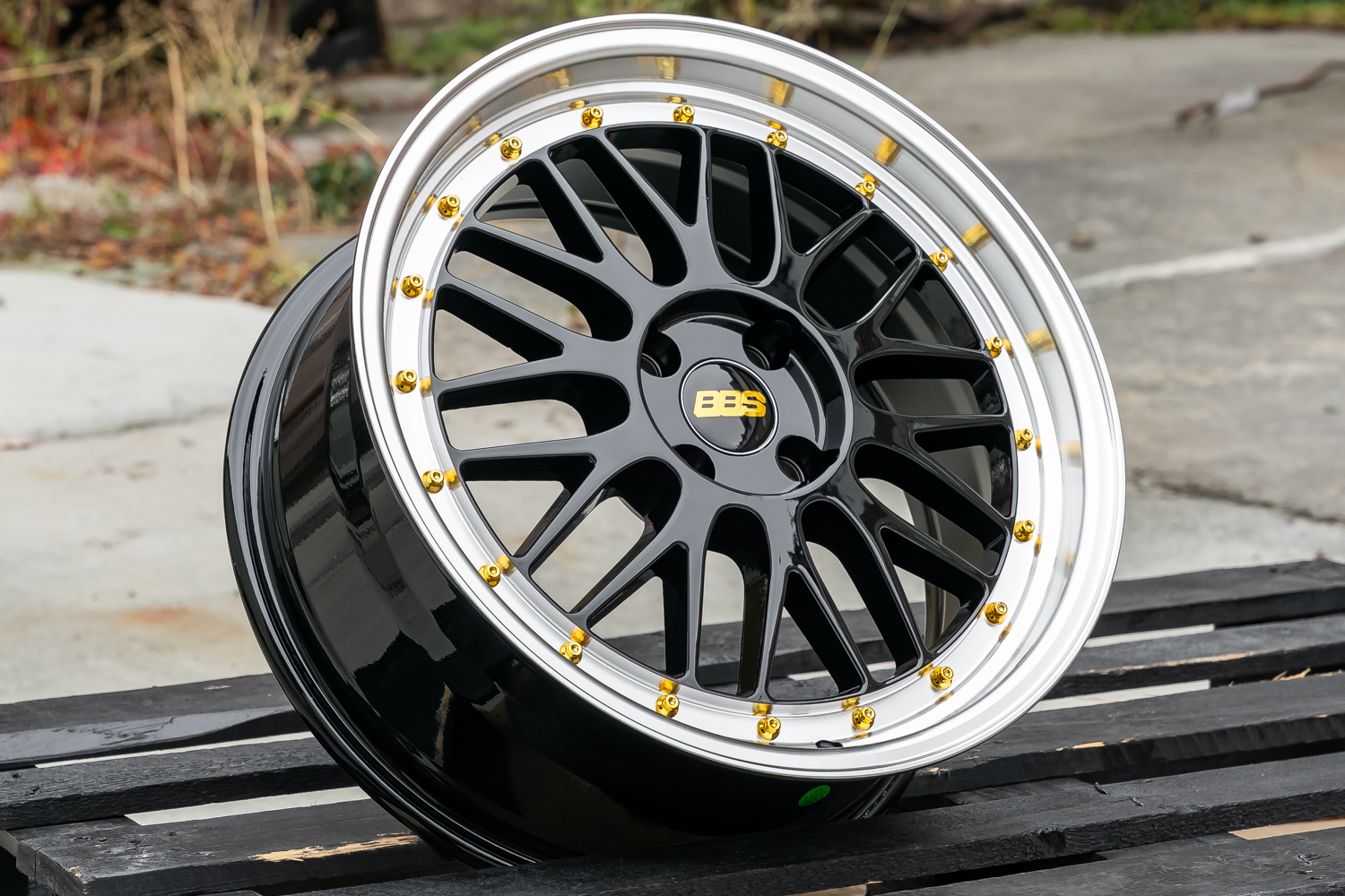 NEW! Комплект дисков BBS LM R17 7.5J ET35 4*100 (F144)