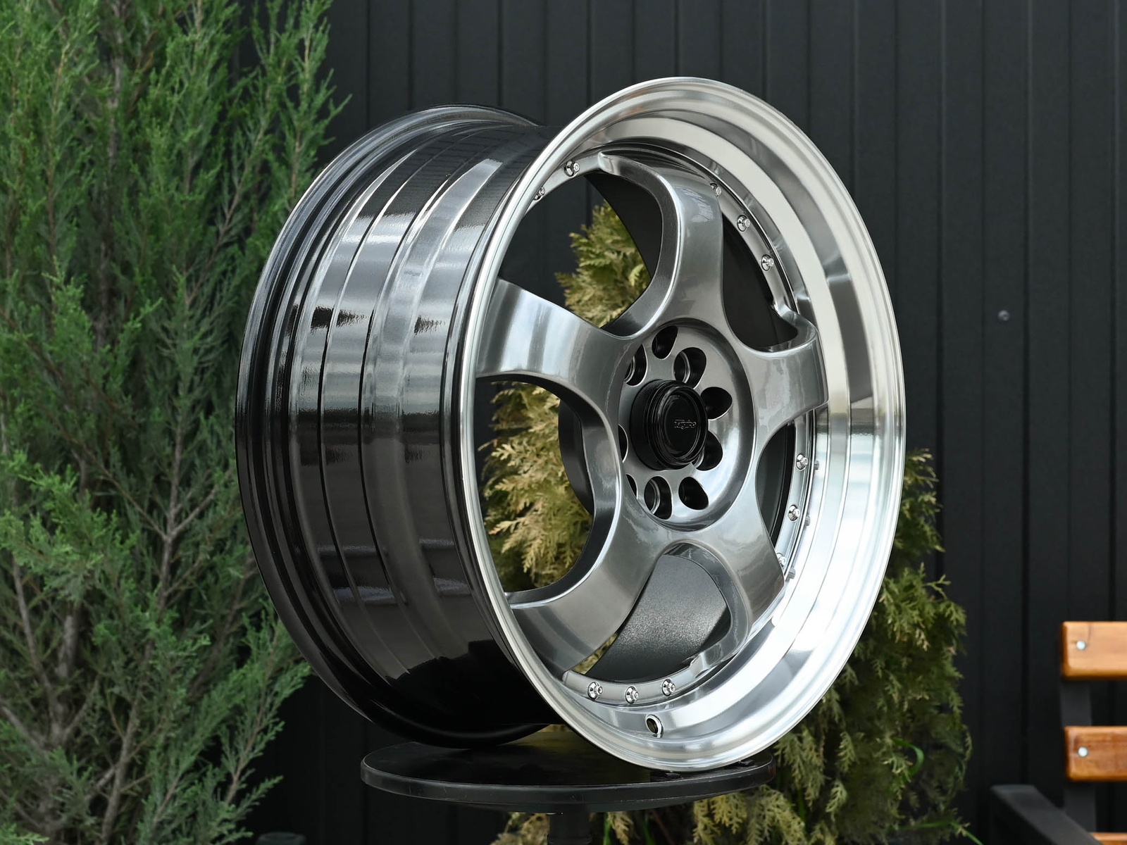 R17 SSR SP1 Стиль 7.5J ET38 5*100/114.3  Темный хром