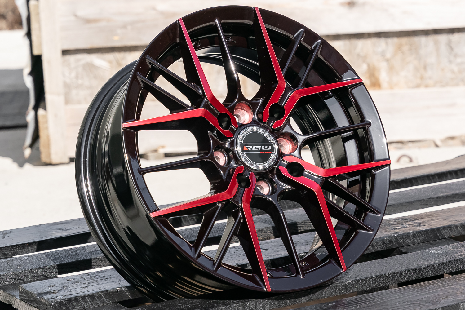 NEW! Комплект дисков RGW 05 R14 5.5j ET38 4*100/4*114.3 (T343)