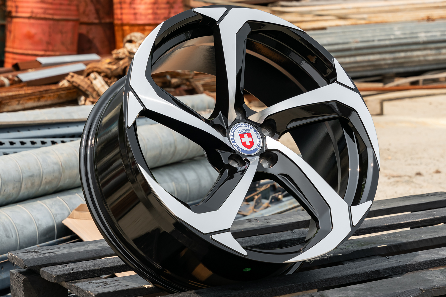 NEW! Комплект дисков HRE FF5 R17 7.5j ET35 5*108 (B198) NN