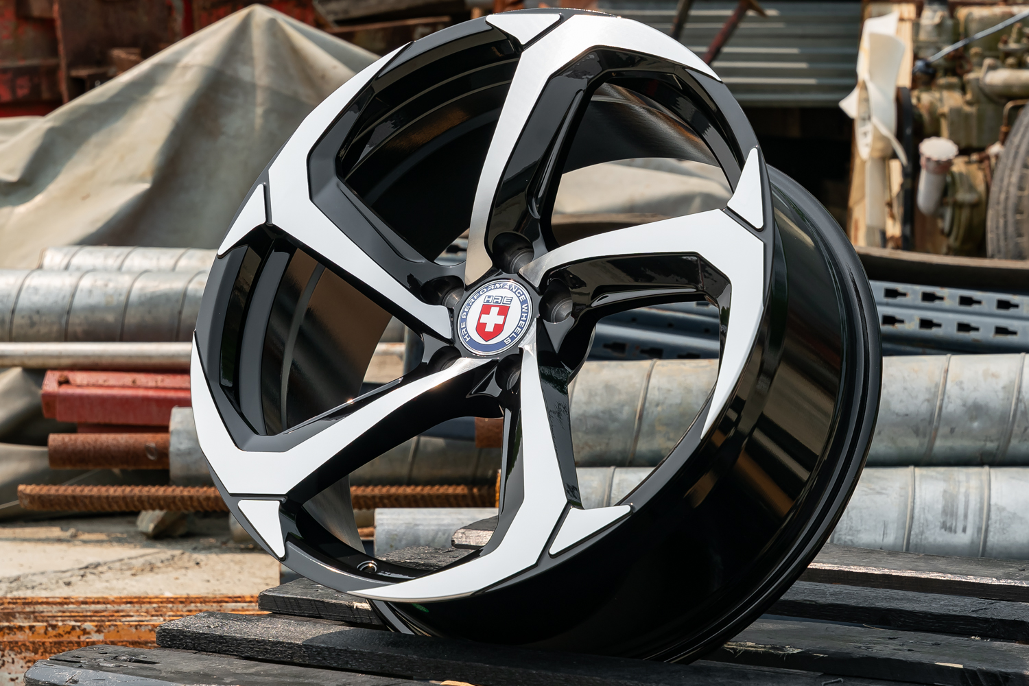 NEW! Комплект дисков HRE FF5 R18 8.0j ET35 5*108 (B200) NN