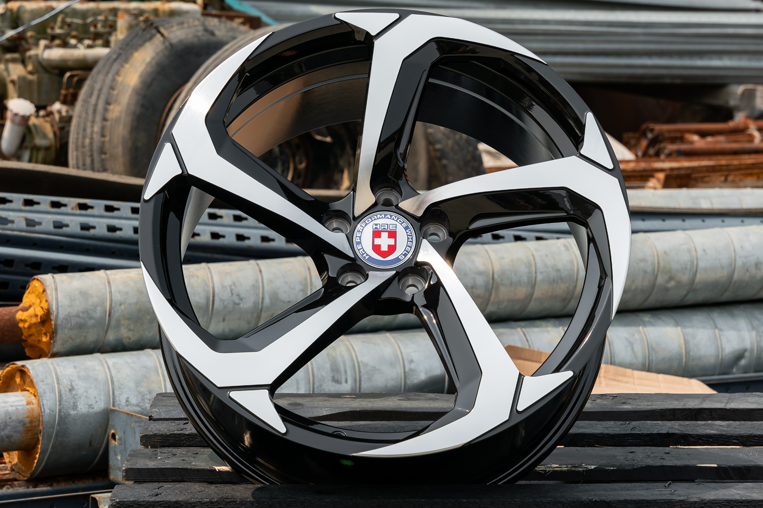 NEW! Комплект дисков HRE FF5 R18 8.0j ET35 5*108 (B200) NN