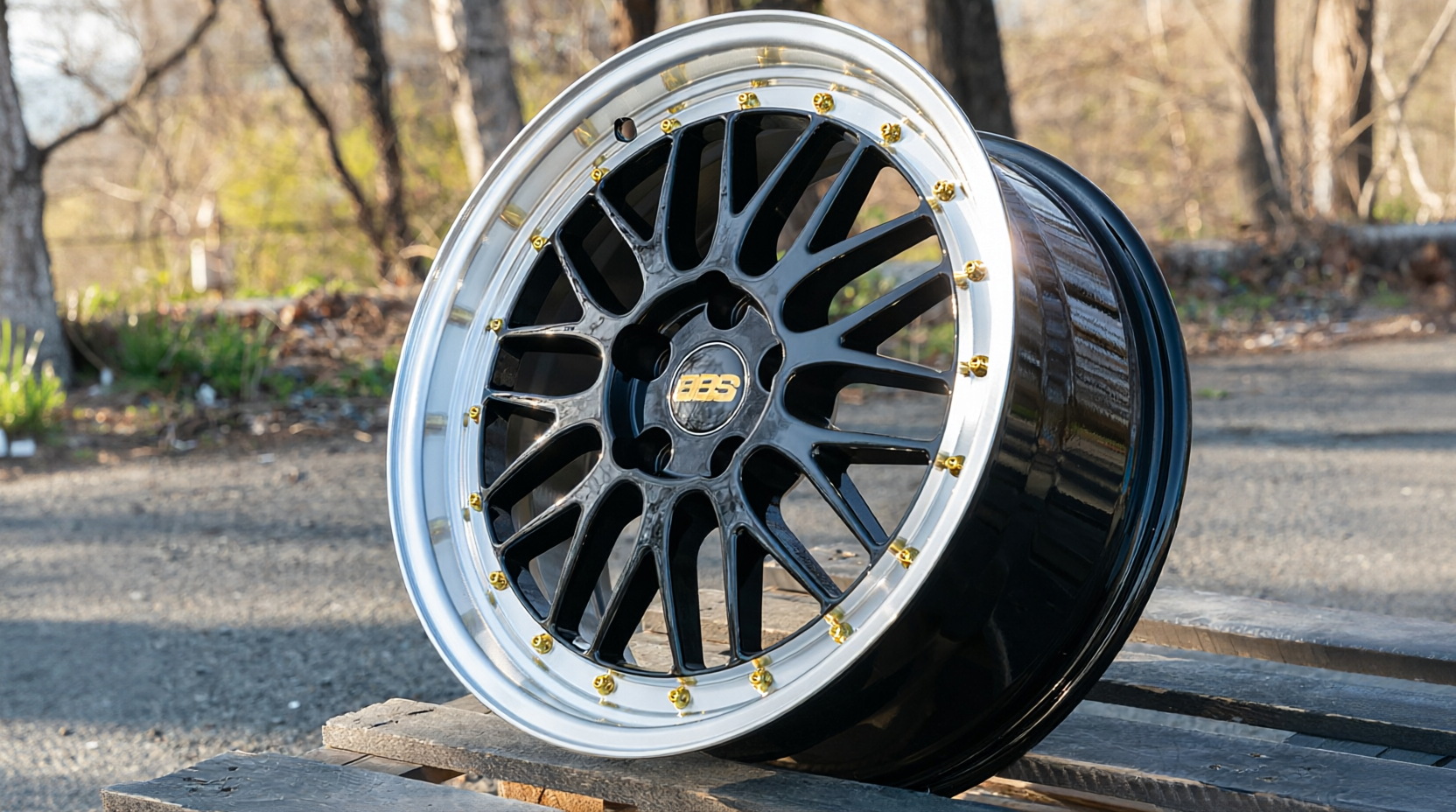 NEW! Комплект дисков BBS LM R17 7.5J ET35 5*108 (F137) NN