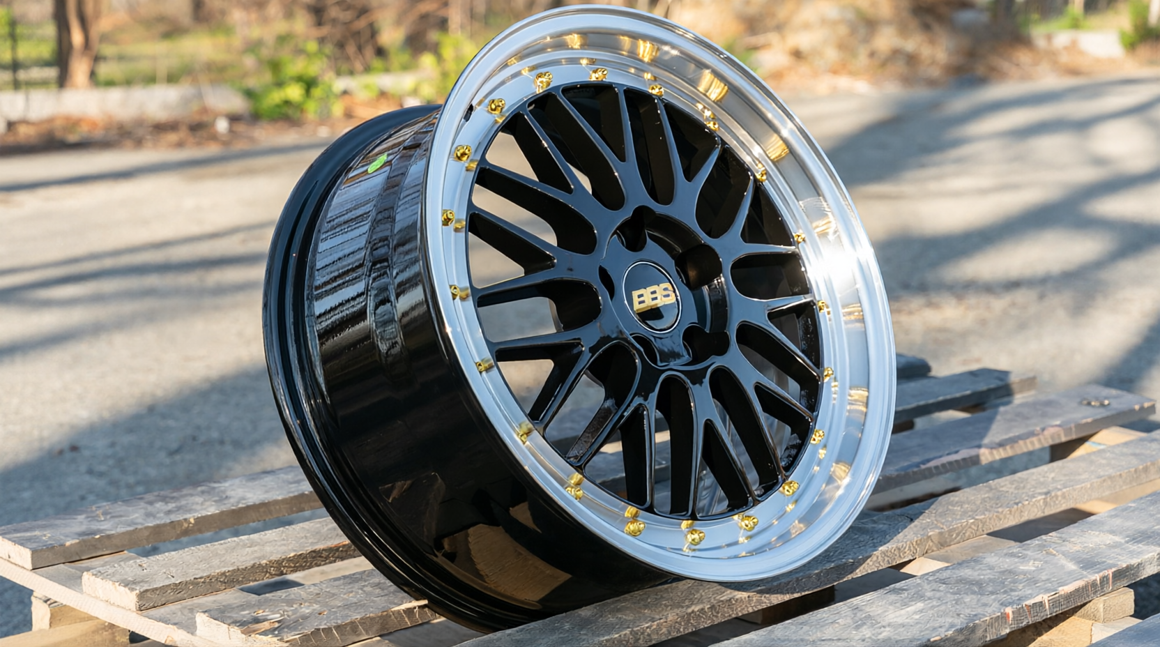 NEW! Комплект дисков BBS LM R17 7.5J ET35 5*108 (F137) NN