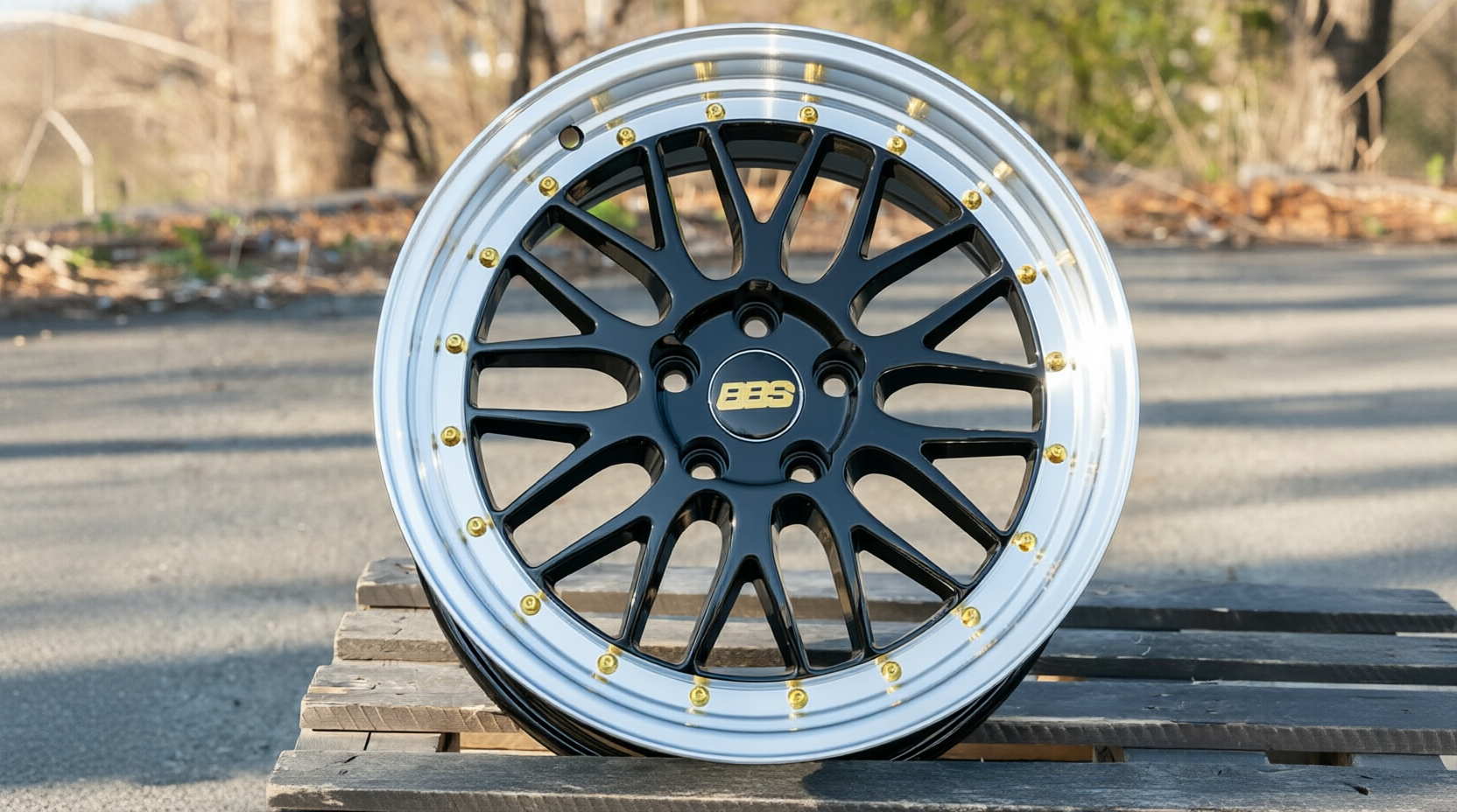 NEW! Комплект дисков BBS LM R17 7.5J ET35 5*108 (F137) NN