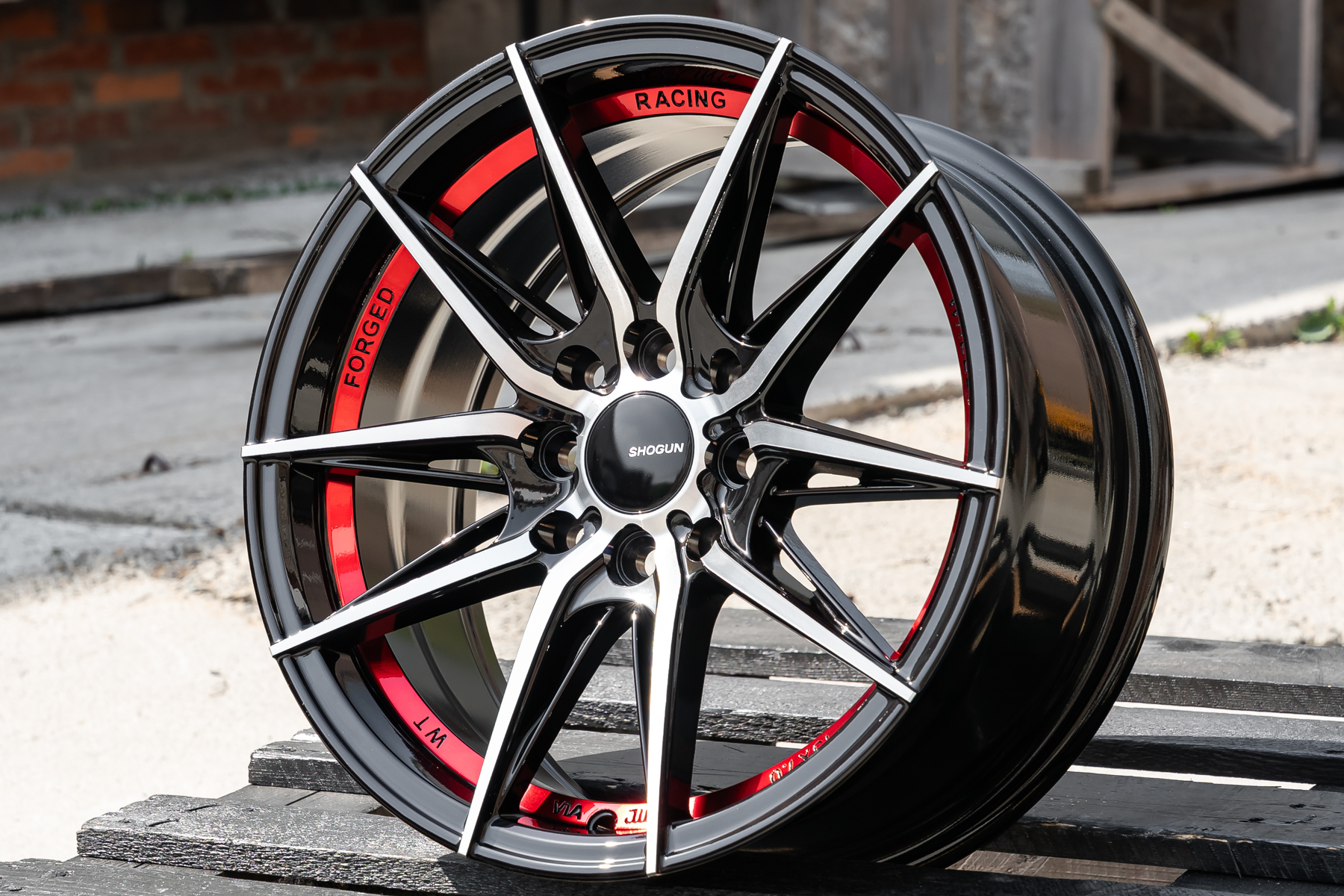 NEW! Комплект дисков Shogun RF-X R15 7.0j ET35 4*100/4*114.3 (S213)