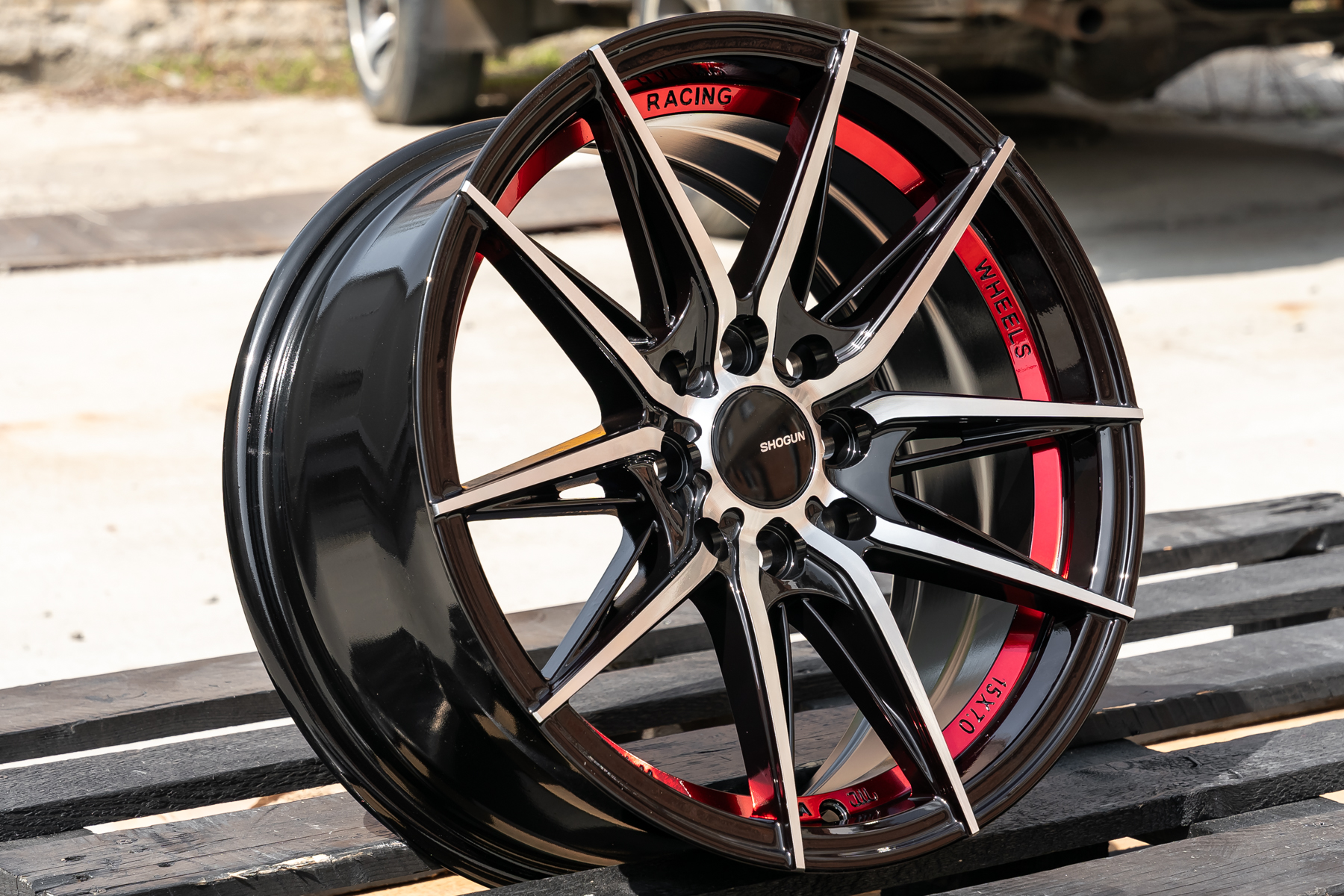 NEW! Комплект дисков Shogun RF-X R15 7.0j ET35 4*100/4*114.3 (S213)