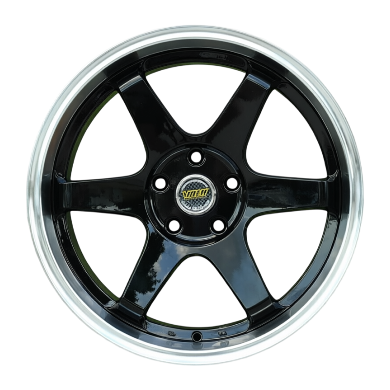 R18 Volk Racing TE37SL Стиль 8.0J ET40 5*114.3 Черный