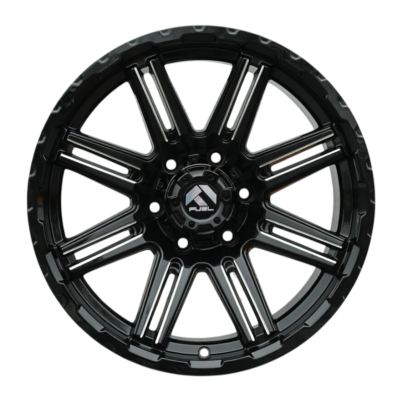 R18 Fuel FBX 5258 Стиль 9.0J ET0 6*139.7 Черный ФЗ