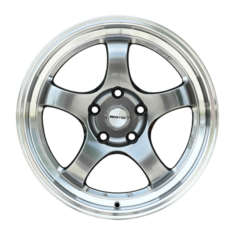 R17 Taigiro Meister 7.5J ET38 5*100 Темный хром