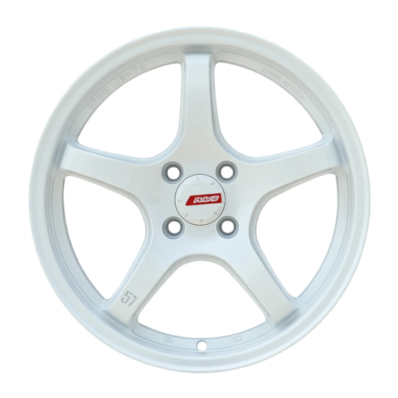R16 Rays Gram 57CR Стиль 7.0J ET40 4*100 Белый