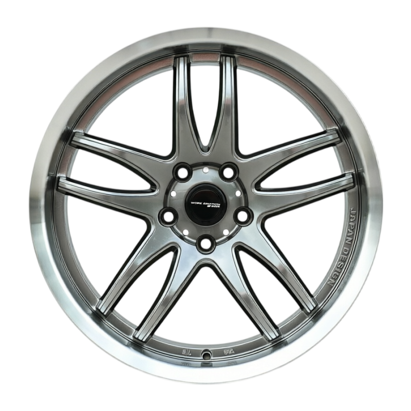 R18 Work Emotion CR2P Стиль 9.5J ET22 5*114.3 Темный хром