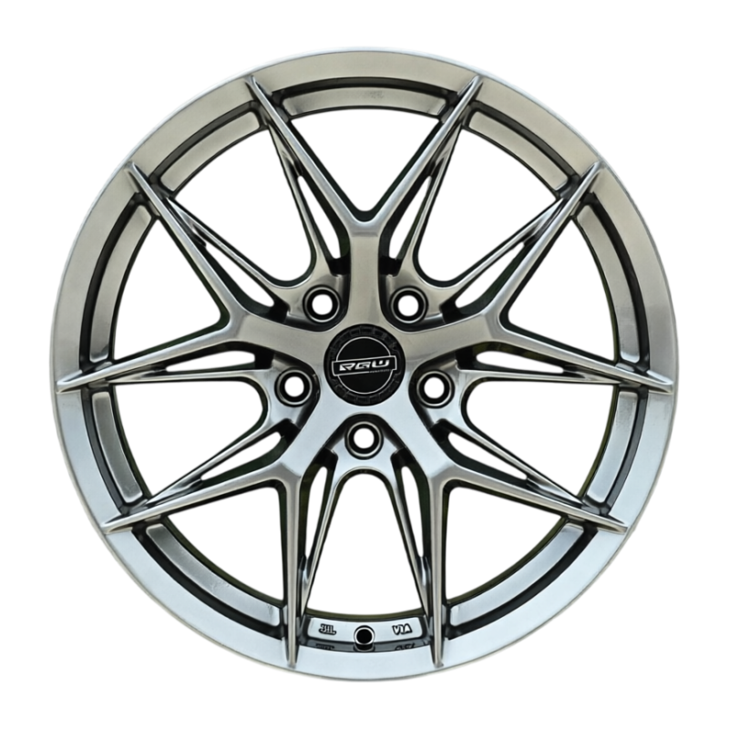 R17 Taigiro FF117 7.5J ET38 5*100 Темный хром